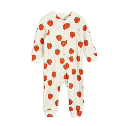Strawberries Jumpsuit Baby - Langarm aus GOTS Bio-Baumwolle von mini rodini kaufen - Kleidung, Babykleidung & mehr