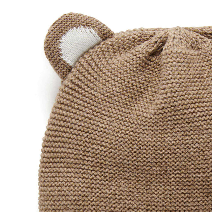 Strickmütze mit Ohren GOTS Bio-Baumwolle von Purebaby Organic kaufen - Kleidung, Babykleidung & mehr