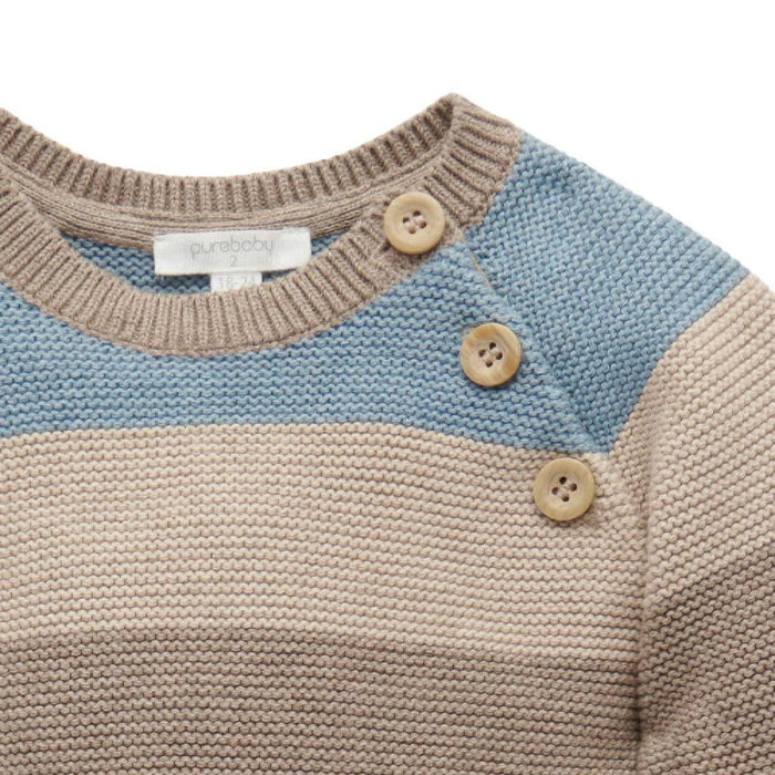Strickpullover Cosy aus weicher Bio-Baumwolle von Purebaby Organic kaufen - Kleidung, Babykleidung & mehr