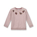 Sweatshirt mit Blumenstickerei aus GOTS Bio-Baumwolle von Sanetta kaufen - Kleidung, Babykleidung & mehr