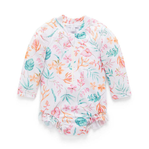 Swimsuit Printed - Schwimmanzug Langarm aus recyceltem Polyester von Purebaby Organic kaufen - Kleidung, Babykleidung & mehr