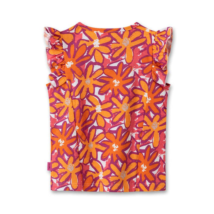 T-Shirt mit Blumen-All-Over-Print aus 100% GOTS Bio-Baumwolle von Sanetta kaufen - Kleidung, Babykleidung & mehr