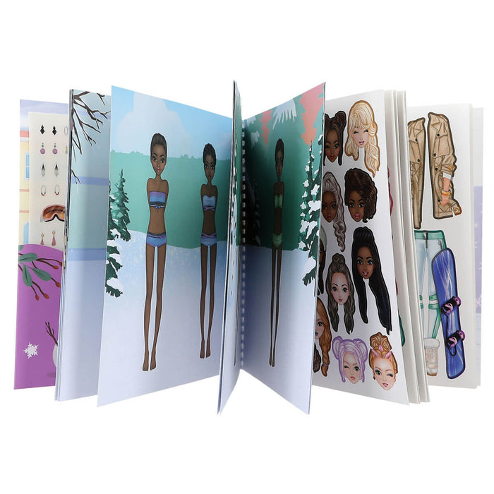 TOPModel Dress Me Up Stickerbuch WINTER WONDER von Depesche kaufen - Alltagshelfer, Spielzeug, Geschenke, Babykleidung & mehr