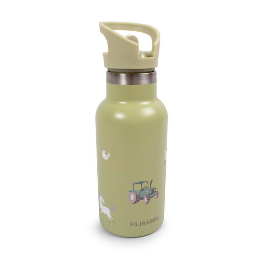 Trinkflasche für Kinder aus rostfreiem Edelstahl von Filibabba kaufen - Alltagshelfer, Babykleidung & mehr
