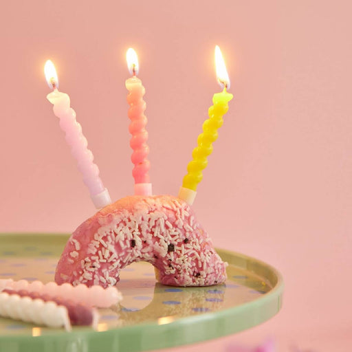 Twisted Cake Candle 12 Stück - Geburtstagskerzen für Kuchen von Rice kaufen - Alltagshelfer, Kinderzimmer, Babykleidung & mehr