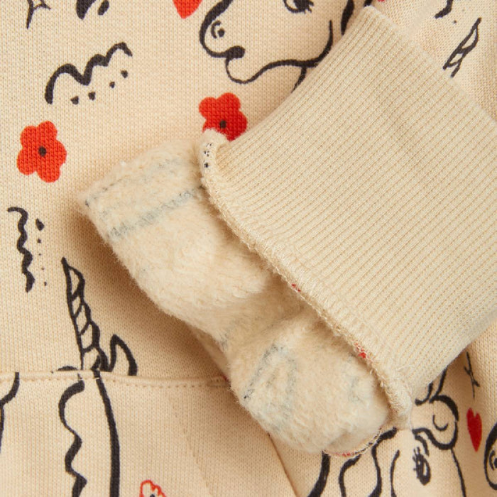 Unicorns Hoodie mit Reißverschluss von mini rodini kaufen - Kleidung, Babykleidung & mehr