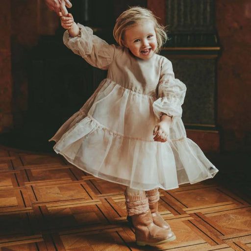 Valentien Dress - Kleid mit Tüll und Puffärmel von Donsje kaufen - Kleidung, Babykleidung & mehr
