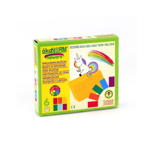 Wachsmalblöcke 6 Farben mit Kartonetui von ökoNorm kaufen - Spielzeug, Alltagshelfer, Geschenke, Babykleidung & mehr