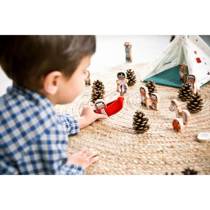 Wigwam und Indianer von Lilliputines kaufen - Spielzeuge, Babykleidung & mehr