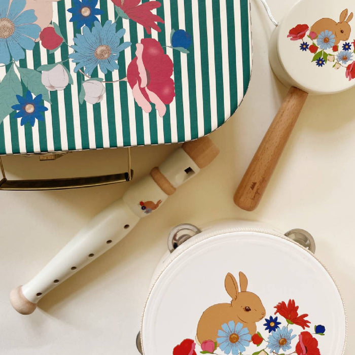 Wooden Musik Set Bunny aus Buchenholz von Konges Slojd kaufen - Spielzeug, Geschenke, Babykleidung & mehr