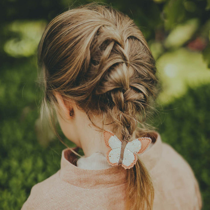Zaza Hairclip - Haarspange aus 100% Leder von Donsje kaufen - Kleidung, Geschenke, Babykleidung & mehr
